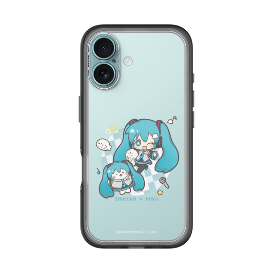 スリムプロテクションプレミアムケース［ しろたん×初音ミク - しろたん×初音ミク ］