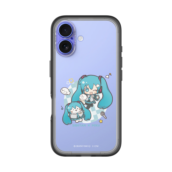 スリムプロテクションプレミアムケース［ しろたん×初音ミク - しろたん×初音ミク ］