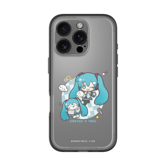 スリムプロテクションプレミアムケース［ しろたん×初音ミク - しろたん×初音ミク ］