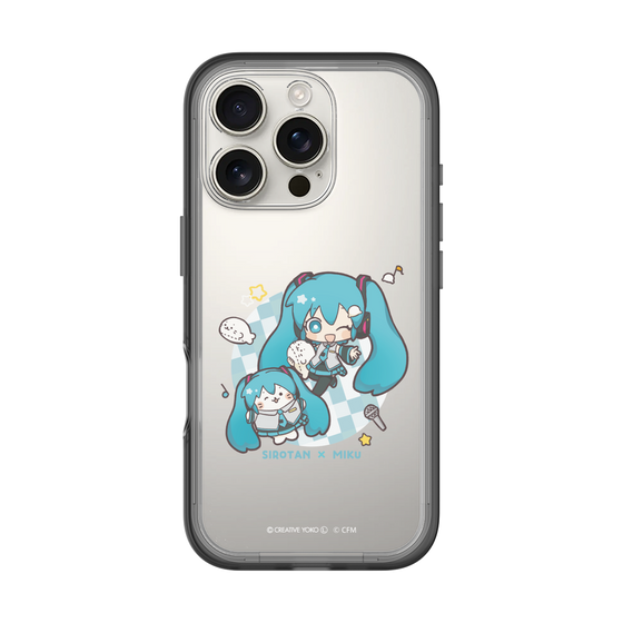 スリムプロテクションプレミアムケース［ しろたん×初音ミク - しろたん×初音ミク ］