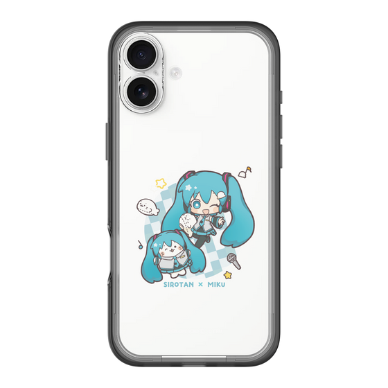 スリムプロテクションプレミアムケース［ しろたん×初音ミク - しろたん×初音ミク ］