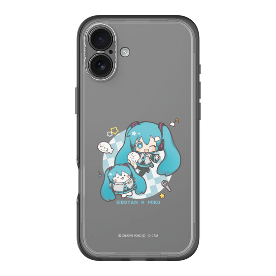 スリムプロテクションプレミアムケース［ しろたん×初音ミク - しろたん×初音ミク ］