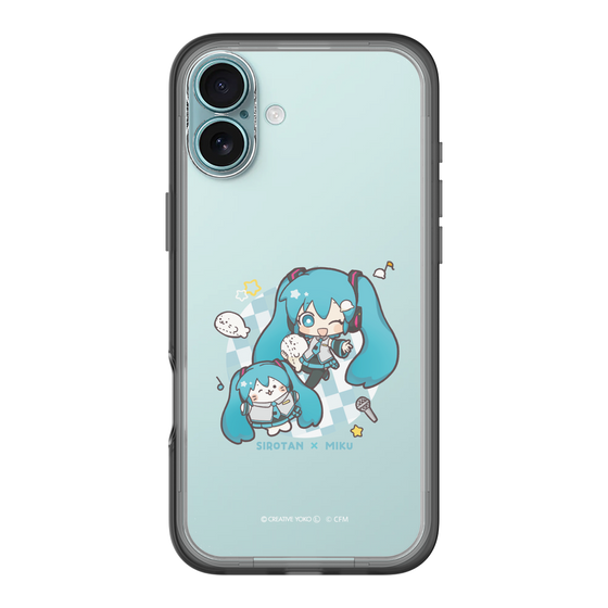 スリムプロテクションプレミアムケース［ しろたん×初音ミク - しろたん×初音ミク ］
