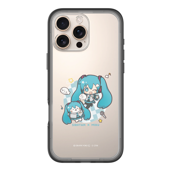スリムプロテクションプレミアムケース［ しろたん×初音ミク - しろたん×初音ミク ］