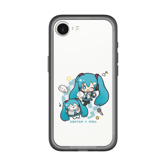 スリムプロテクションプレミアムケース［ しろたん×初音ミク - しろたん×初音ミク ］