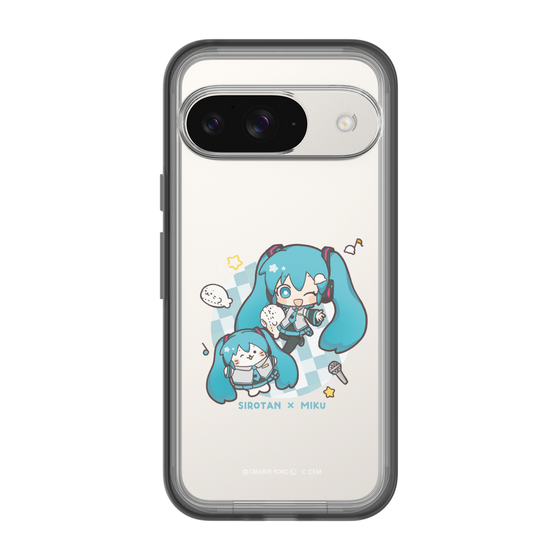 スリムプロテクションプレミアムケース［ しろたん×初音ミク - しろたん×初音ミク ］