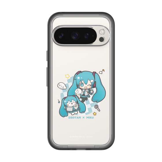 スリムプロテクションプレミアムケース［ しろたん×初音ミク - しろたん×初音ミク ］