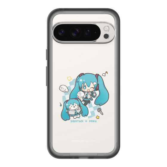 スリムプロテクションプレミアムケース［ しろたん×初音ミク - しろたん×初音ミク ］