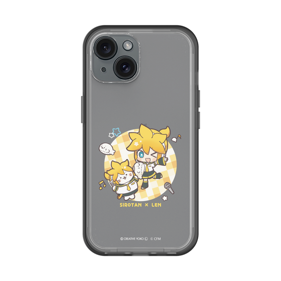 スリムプロテクションプレミアムケース［ しろたん×初音ミク - しろたん×鏡音レン ］