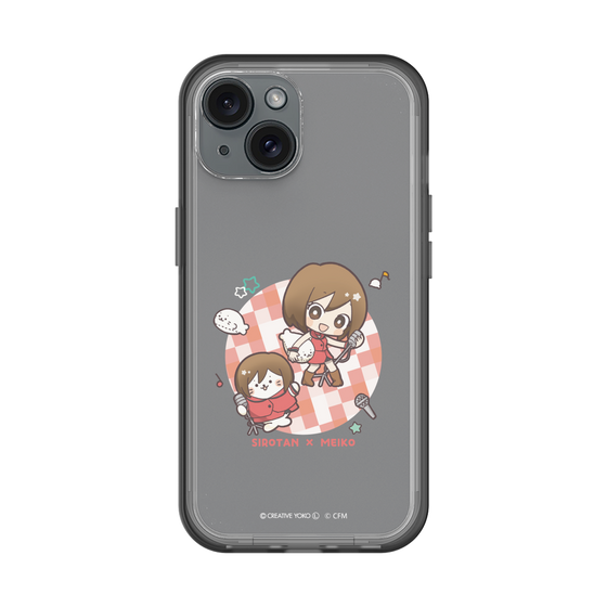 スリムプロテクションプレミアムケース［ しろたん×初音ミク - しろたん×MEIKO ］