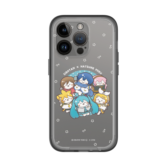 スリムプロテクションプレミアムケース［ しろたん×初音ミク - 全員集合 - しろたん変身 ］
