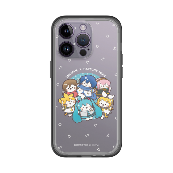 スリムプロテクションプレミアムケース［ しろたん×初音ミク - 全員集合 - しろたん変身 ］