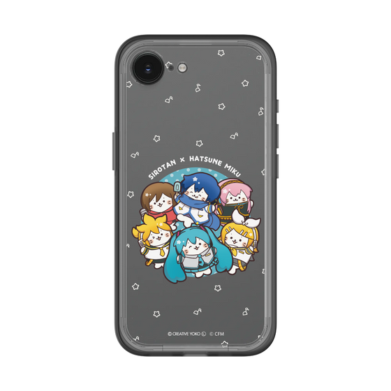 スリムプロテクションプレミアムケース［ しろたん×初音ミク - 全員集合 - しろたん変身 ］