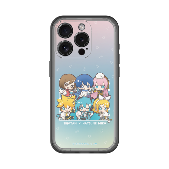 スリムプロテクションプレミアムケース［ しろたん×初音ミク - 全員集合 - しろたんと一緒 ］