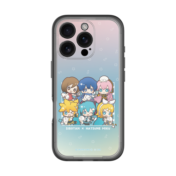 スリムプロテクションプレミアムケース［ しろたん×初音ミク - 全員集合 - しろたんと一緒 ］