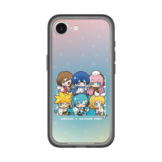 スリムプロテクションプレミアムケース［ しろたん×初音ミク - 全員集合 - しろたんと一緒 ］