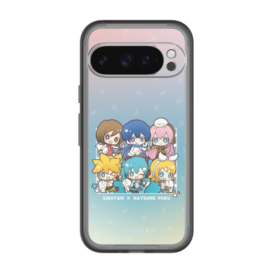 スリムプロテクションプレミアムケース［ しろたん×初音ミク - 全員集合 - しろたんと一緒 ］