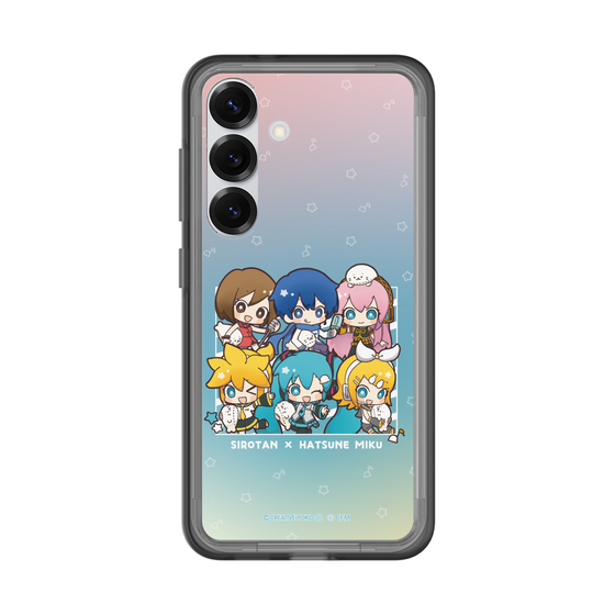 スリムプロテクションプレミアムケース［ しろたん×初音ミク - 全員集合 - しろたんと一緒 ］