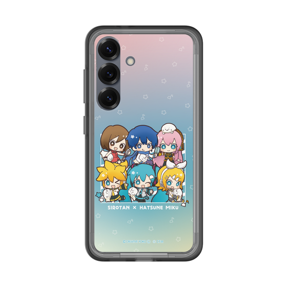 スリムプロテクションプレミアムケース［ しろたん×初音ミク - 全員集合 - しろたんと一緒 ］