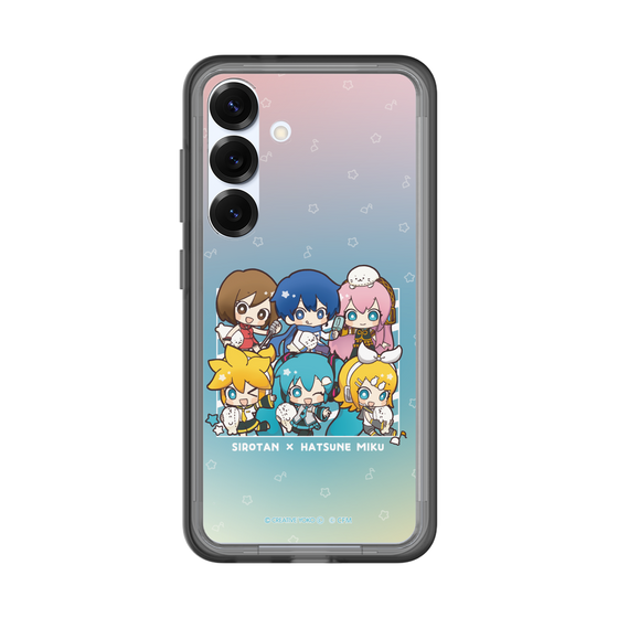 スリムプロテクションプレミアムケース［ しろたん×初音ミク - 全員集合 - しろたんと一緒 ］