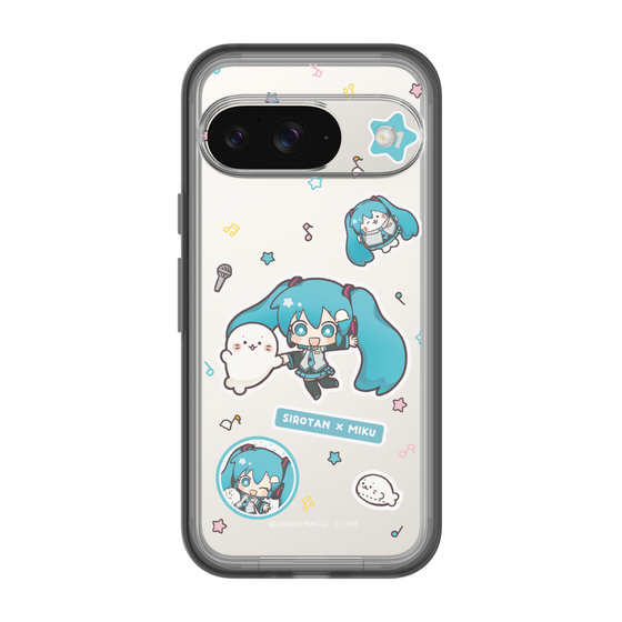 スリムプロテクションプレミアムケース［ しろたん×初音ミク - ステッカー ］