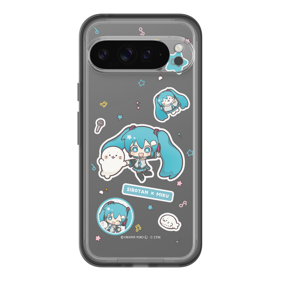 スリムプロテクションプレミアムケース［ しろたん×初音ミク - ステッカー ］