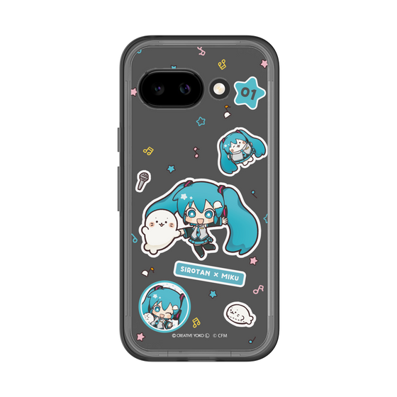 スリムプロテクションプレミアムケース［ しろたん×初音ミク - ステッカー ］