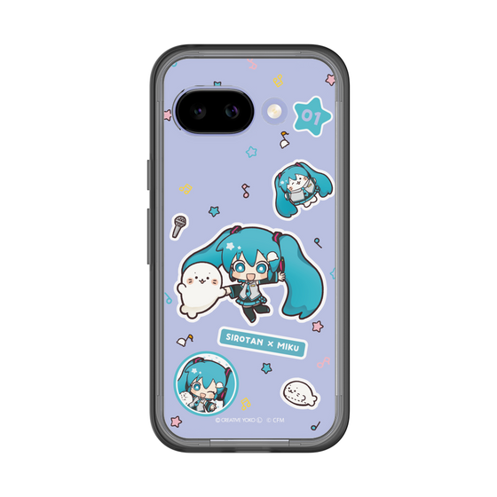 スリムプロテクションプレミアムケース［ しろたん×初音ミク - ステッカー ］