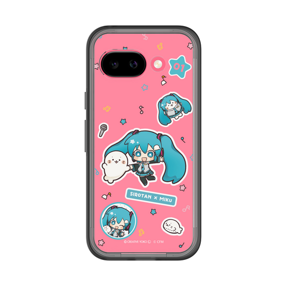 スリムプロテクションプレミアムケース［ しろたん×初音ミク - ステッカー ］