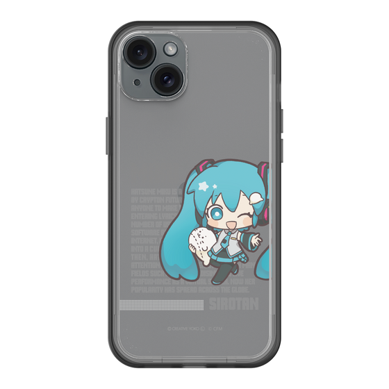 スリムプロテクションプレミアムケース［ しろたん×初音ミク - 初音ミク - デジタルコード ］