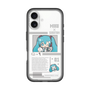 スリムプロテクションプレミアムケース［ しろたん×初音ミク - 初音ミク - インフォグラフィック ］