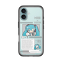 スリムプロテクションプレミアムケース［ しろたん×初音ミク - 初音ミク - インフォグラフィック ］