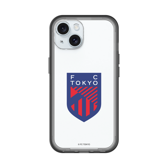 スリムプロテクションプレミアムケース［ FC東京 - エンブレム - クリア ］