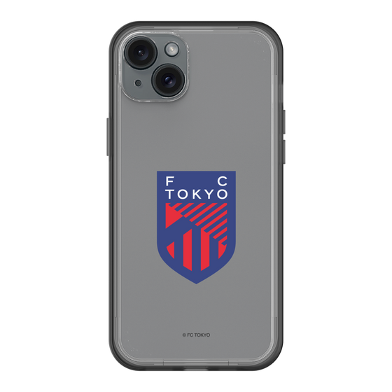 スリムプロテクションプレミアムケース［ FC東京 - エンブレム - クリア ］