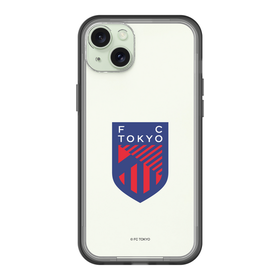 スリムプロテクションプレミアムケース［ FC東京 - エンブレム - クリア ］