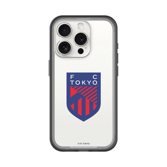 スリムプロテクションプレミアムケース［ FC東京 - エンブレム - クリア ］