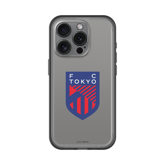 スリムプロテクションプレミアムケース［ FC東京 - エンブレム - クリア ］