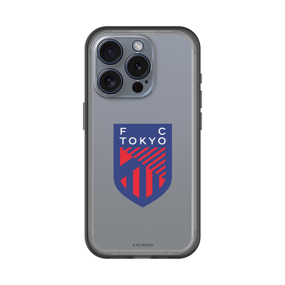 スリムプロテクションプレミアムケース［ FC東京 - エンブレム - クリア ］
