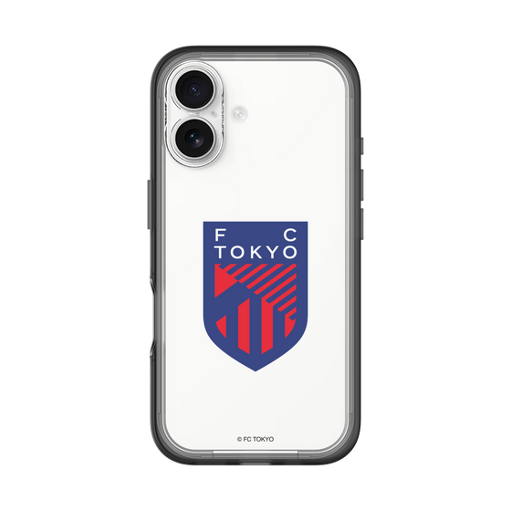 スリムプロテクションプレミアムケース［ FC東京 - エンブレム - クリア ］
