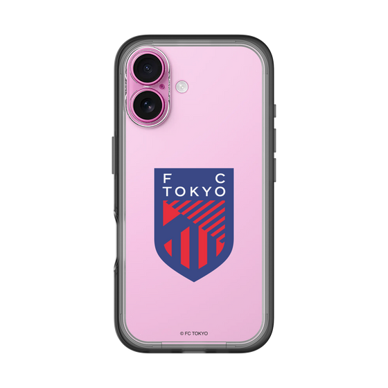 スリムプロテクションプレミアムケース［ FC東京 - エンブレム - クリア ］