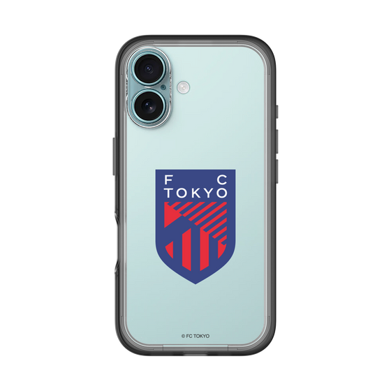 スリムプロテクションプレミアムケース［ FC東京 - エンブレム - クリア ］