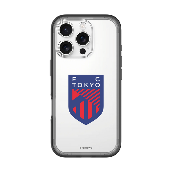 スリムプロテクションプレミアムケース［ FC東京 - エンブレム - クリア ］
