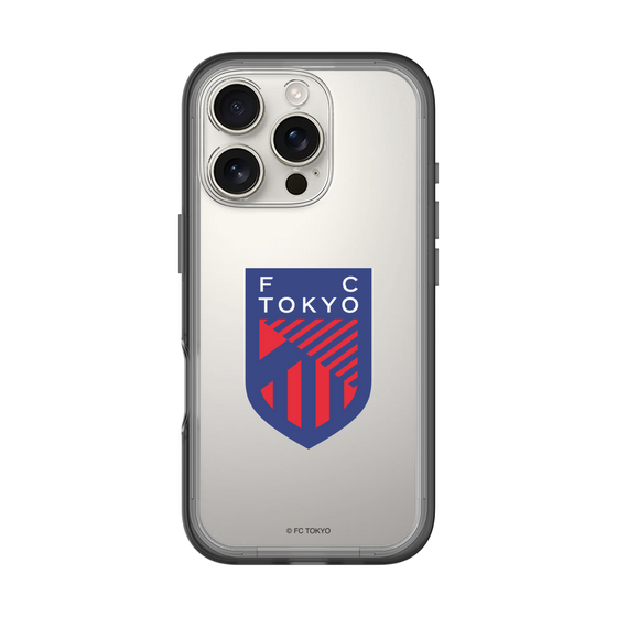 スリムプロテクションプレミアムケース［ FC東京 - エンブレム - クリア ］