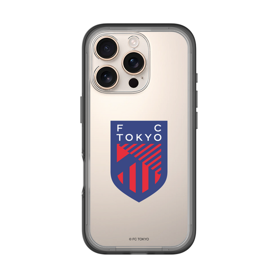 スリムプロテクションプレミアムケース［ FC東京 - エンブレム - クリア ］