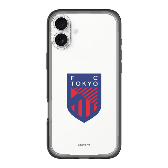 スリムプロテクションプレミアムケース［ FC東京 - エンブレム - クリア ］