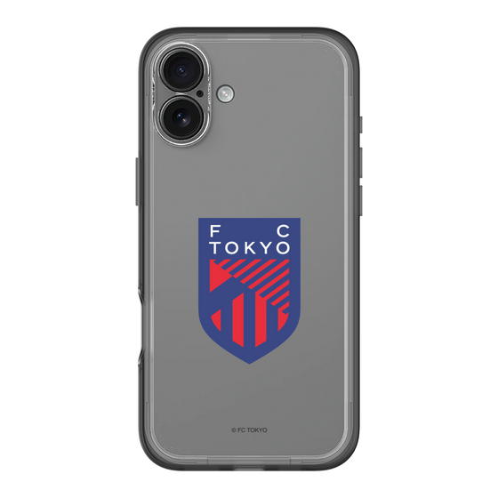 スリムプロテクションプレミアムケース［ FC東京 - エンブレム - クリア ］