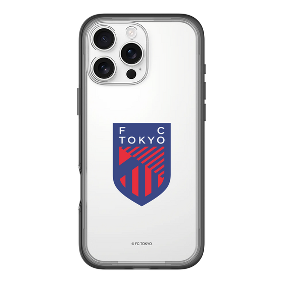 スリムプロテクションプレミアムケース［ FC東京 - エンブレム - クリア ］