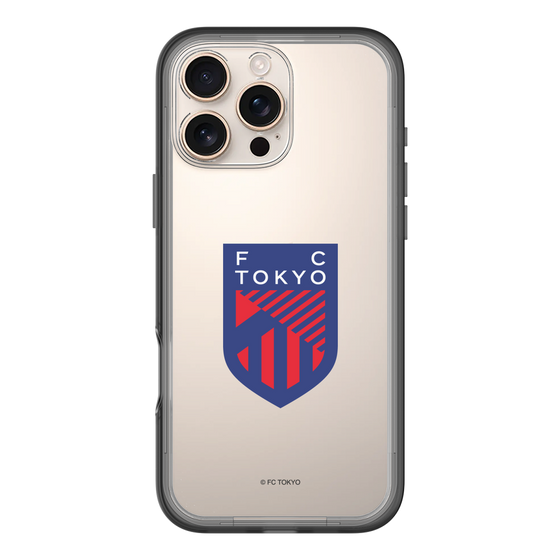 スリムプロテクションプレミアムケース［ FC東京 - エンブレム - クリア ］