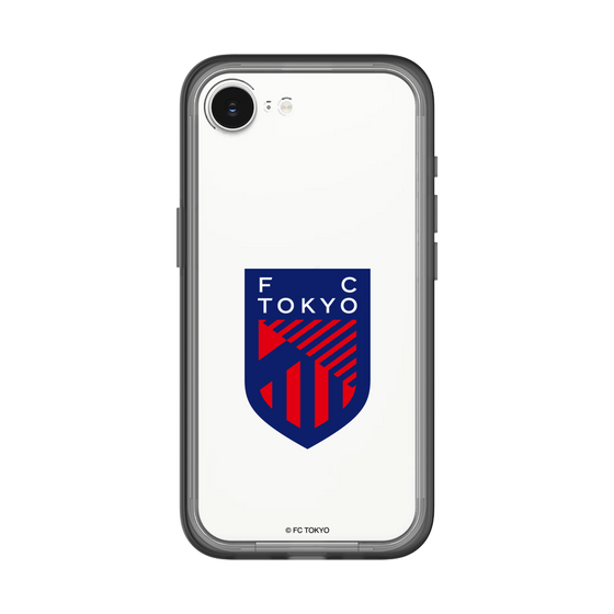 スリムプロテクションプレミアムケース［ FC東京 - エンブレム - クリア ］