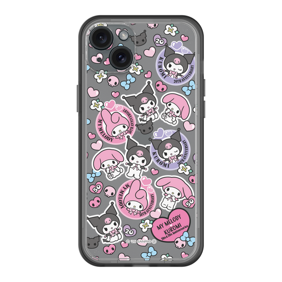 スリムプロテクションプレミアムケース［ マイメロディ50周年・クロミ20周年 - ステッカー ］